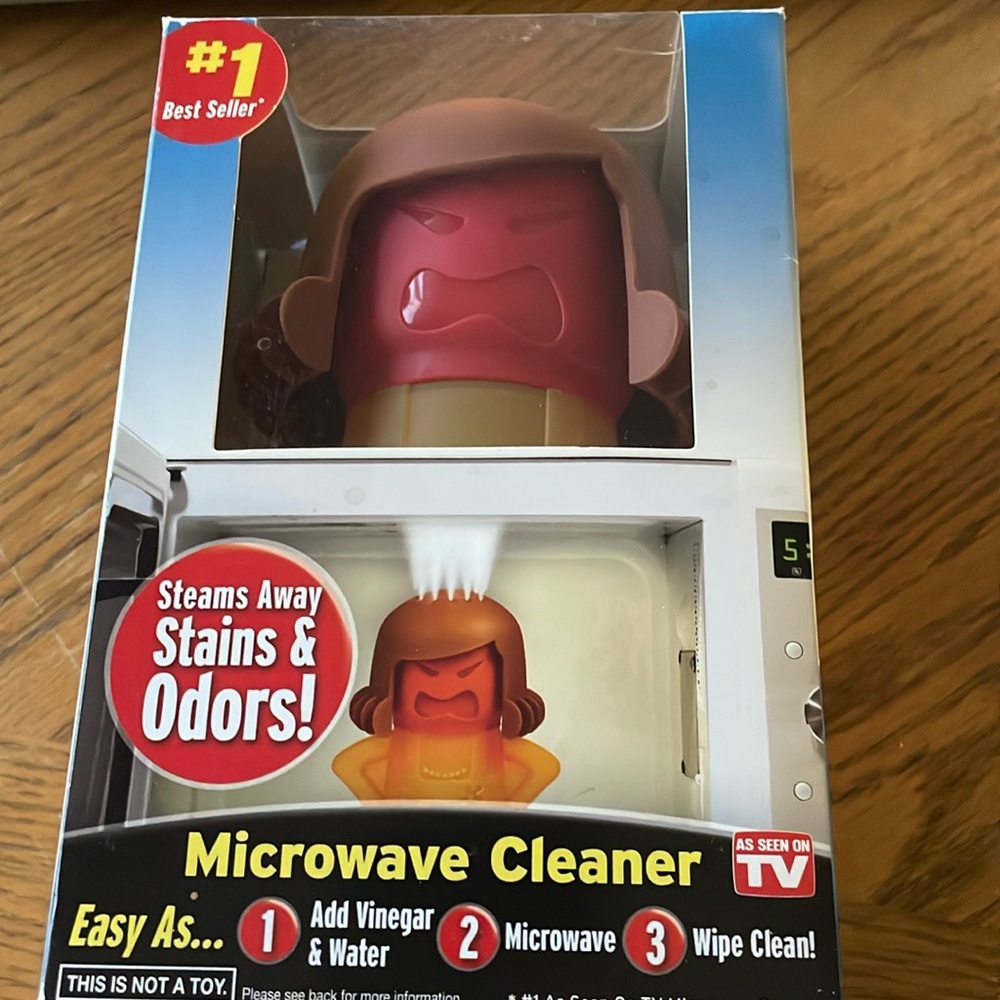 Bulbhead Angry Mama Microwave Oven Cleaner Red Face Mama NIB